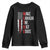 Funny Trump Make Canada 51st State Youth Sweatshirt TS10 Black Print Your Wear