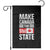 Funny Trump Make Canada 51st State Garden Flag Canadian Flag TS10 Black Print Your Wear