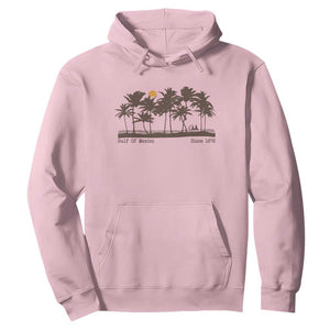 Gulf of Mexico Hoodie Since 1672 Vintage 70s Retro Vintage TS10 Light Pink Print Your Wear
