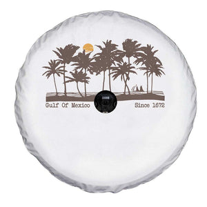 Gulf of Mexico Spare Tire Cover Since 1672 Vintage 70s Retro Vintage TS10 Print Your Wear