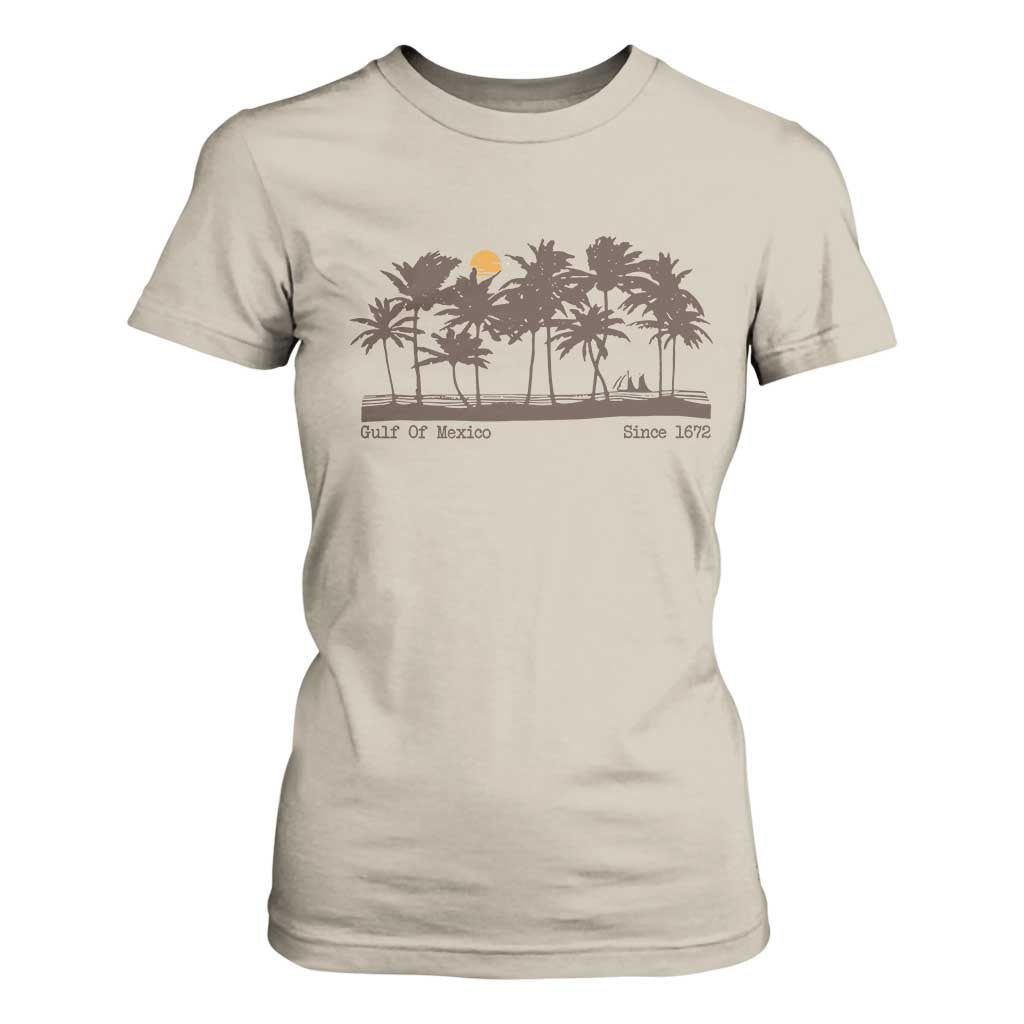 Gulf of Mexico T Shirt For Women Since 1672 Vintage 70s Retro Vintage TS10 Sand Print Your Wear