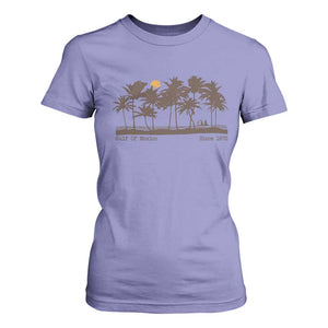 Gulf of Mexico T Shirt For Women Since 1672 Vintage 70s Retro Vintage TS10 Violet Print Your Wear