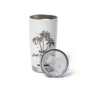 Gulf of Mexico Tumbler Cup 1672 Retro Beach Vibe Palm Trees TS10 Print Your Wear