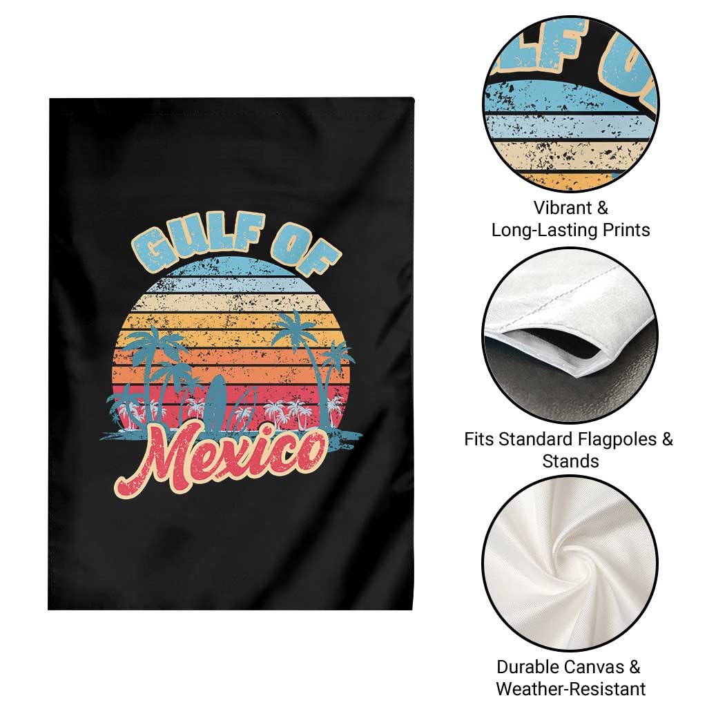 Gulf of Mexico Garden Flag Retro Vintage Beach TS10 Print Your Wear