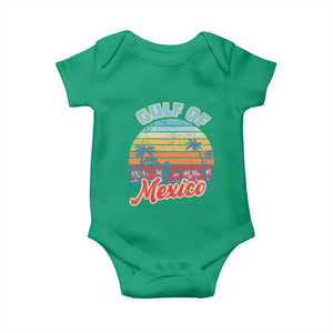 Gulf of Mexico Baby Onesie Retro Vintage Beach TS10 Irish Green Print Your Wear
