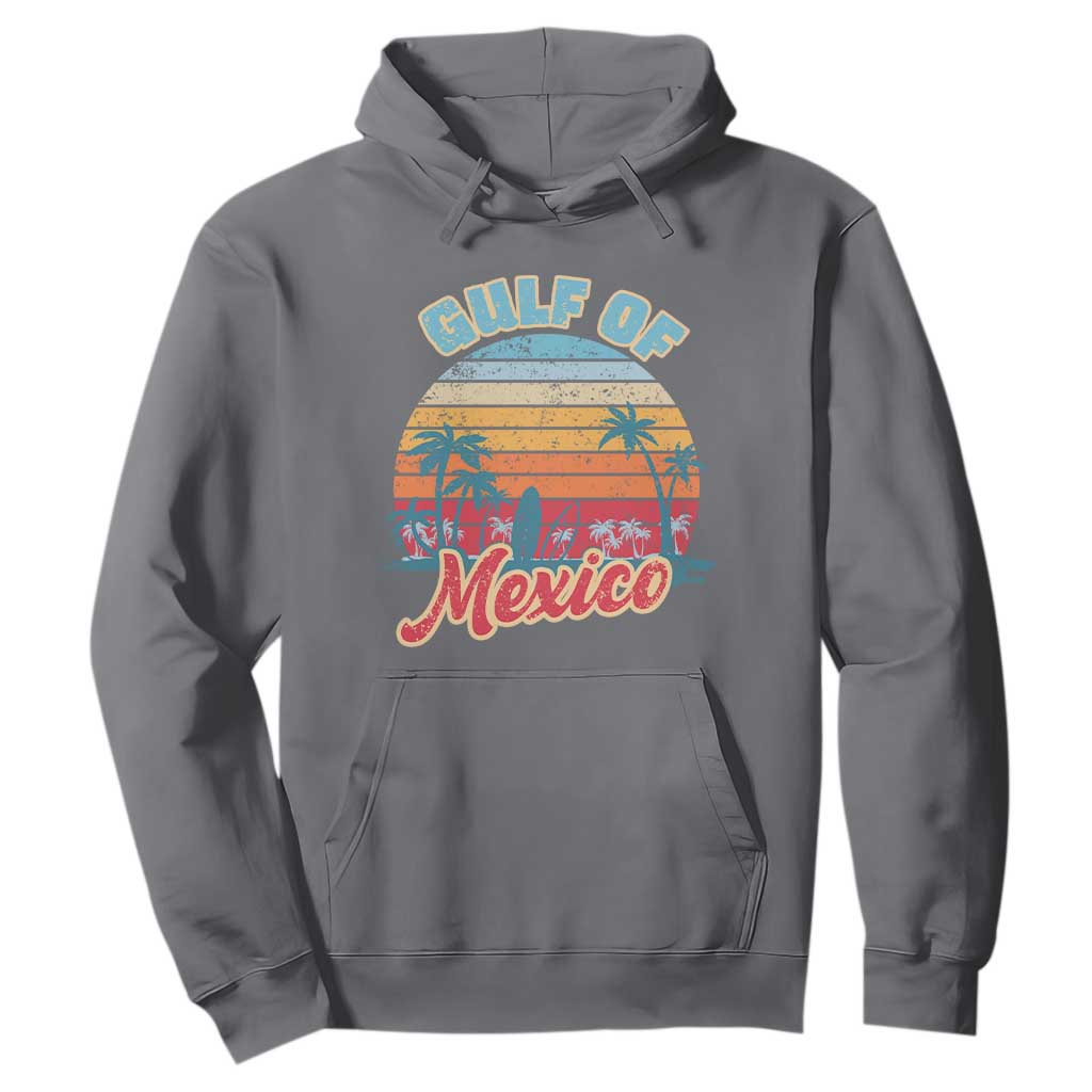 Gulf of Mexico Hoodie Retro Vintage Beach TS10 Charcoal Print Your Wear