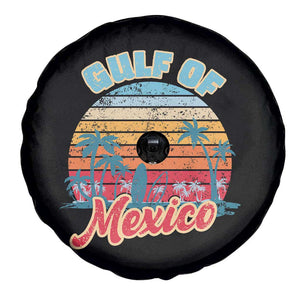 Gulf of Mexico Spare Tire Cover Retro Vintage Beach TS10 Print Your Wear