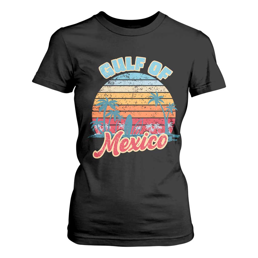 Gulf of Mexico T Shirt For Women Retro Vintage Beach TS10 Black Print Your Wear