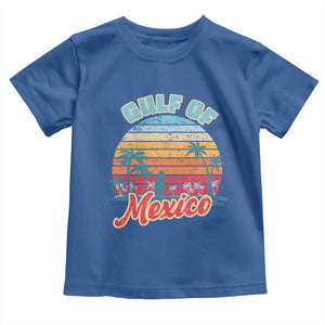 Gulf of Mexico Toddler T Shirt Retro Vintage Beach TS10 Royal Blue Print Your Wear