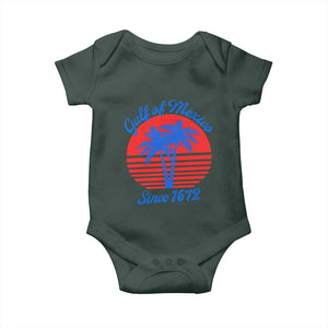 Gulf of Mexico Baby Onesie Since 1672 Retro Vintage 70s TS10 Print Your Wear