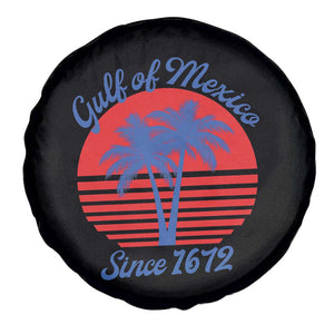Gulf of Mexico Spare Tire Cover Since 1672 Retro Vintage 70s TS10 Print Your Wear