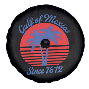 Gulf of Mexico Spare Tire Cover Since 1672 Retro Vintage 70s TS10 Print Your Wear
