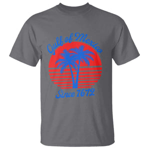 Gulf of Mexico T Shirt Since 1672 Retro Vintage 70s TS10 Charcoal Print Your Wear