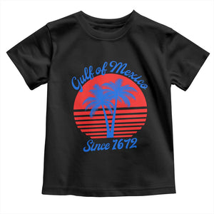 Gulf of Mexico Toddler T Shirt Since 1672 Retro Vintage 70s TS10 Black Print Your Wear