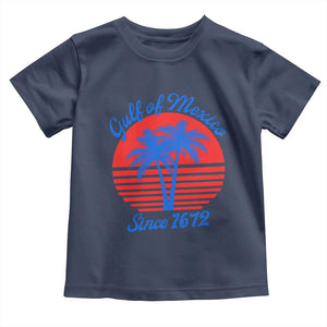 Gulf of Mexico Toddler T Shirt Since 1672 Retro Vintage 70s TS10 Navy Print Your Wear
