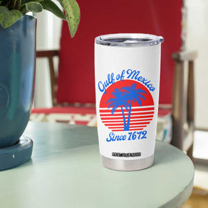 Gulf of Mexico Tumbler Cup Since 1672 Retro Vintage 70s TS10 Print Your Wear
