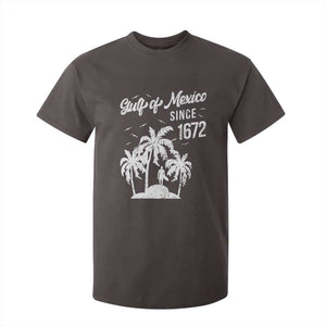 Gulf of Mexico T Shirt For Kid Since 1672 Palm Trees Beach TS10 Dark Chocolate Print Your Wear
