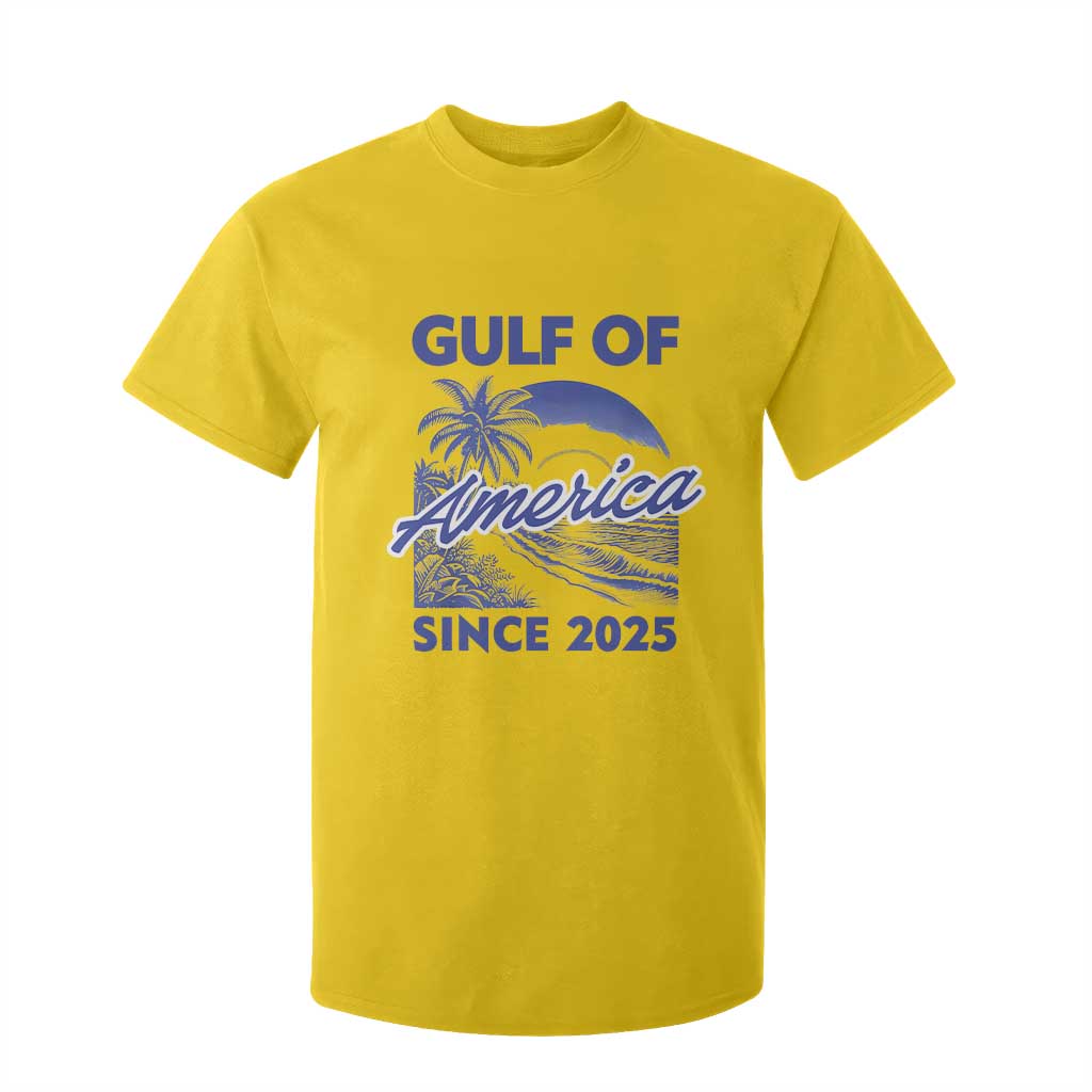 America's Gulf T Shirt For Kid Since 2025 Trump Mexico Vintage Summer Beach Vibes TS10 Daisy Print Your Wear