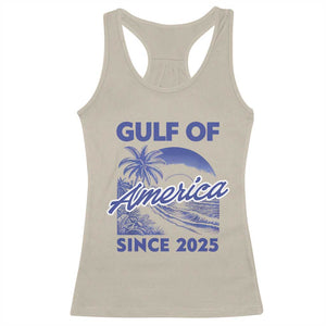 America's Gulf Racerback Tank Top Since 2025 Trump Mexico Vintage Summer Beach Vibes TS10 Sand Print Your Wear