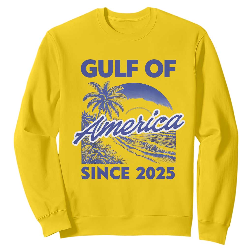 America's Gulf Sweatshirt Since 2025 Trump Mexico Vintage Summer Beach Vibes TS10 Daisy Print Your Wear