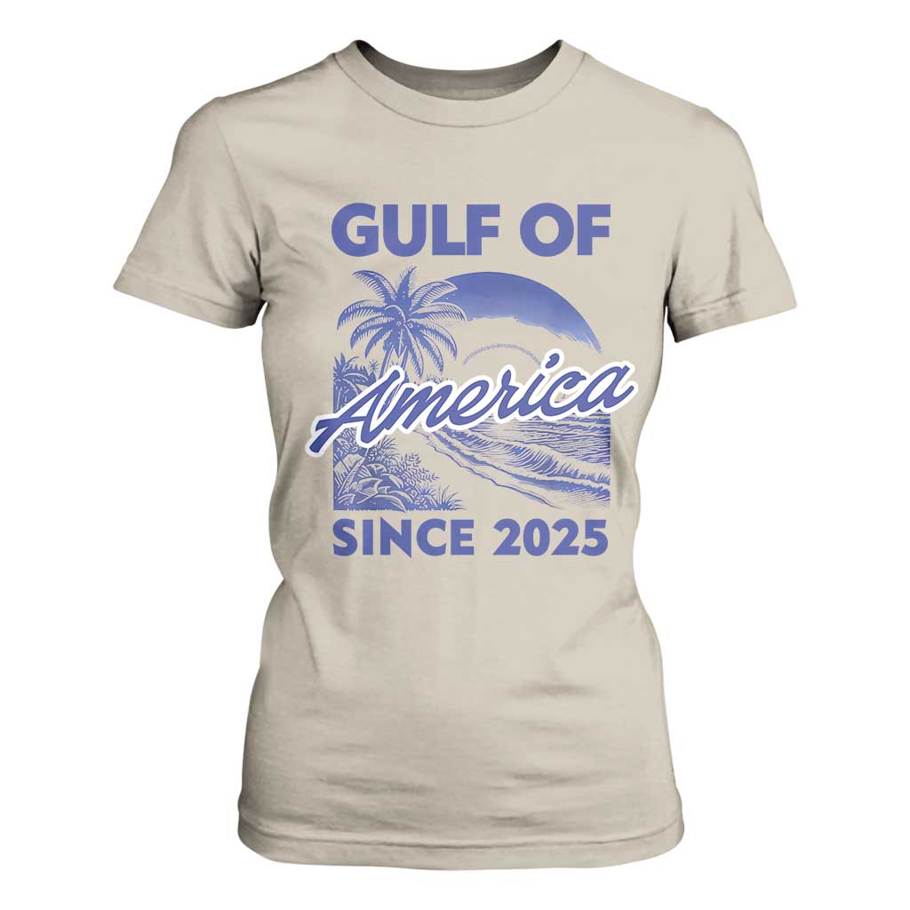 America's Gulf T Shirt For Women Since 2025 Trump Mexico Vintage Summer Beach Vibes TS10 Sand Print Your Wear