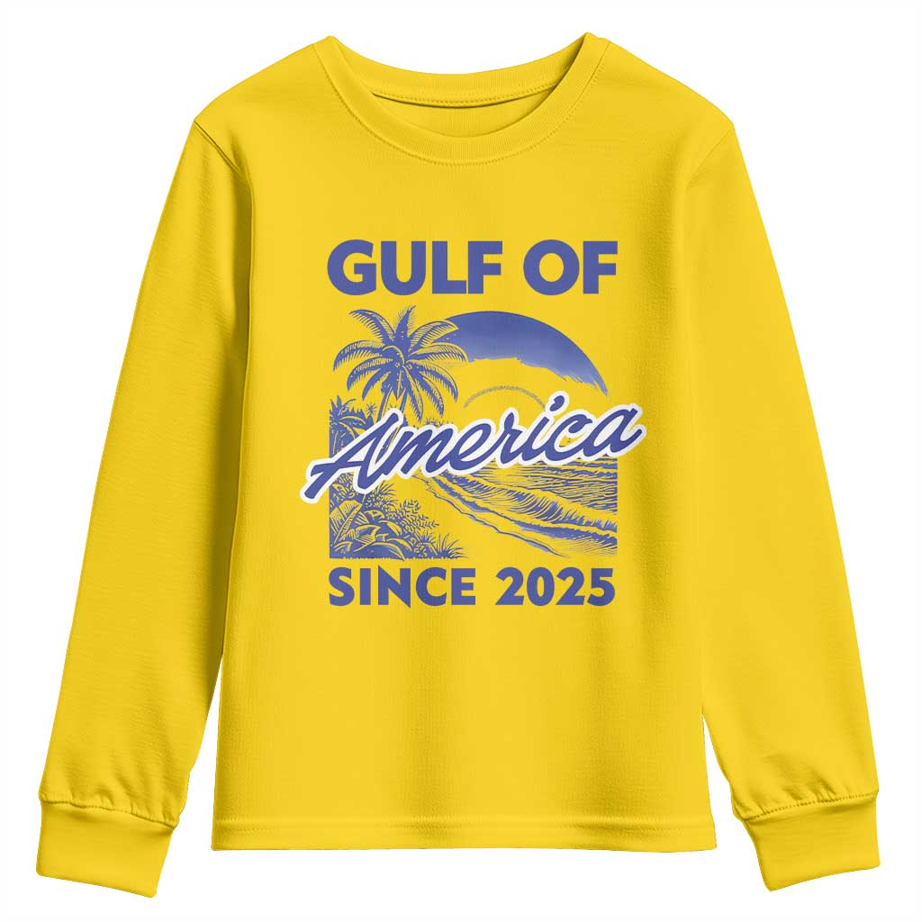 America's Gulf Youth Sweatshirt Since 2025 Trump Mexico Vintage Summer Beach Vibes TS10 Daisy Print Your Wear