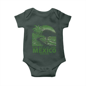 Gulf of Mexico Since 1672 Baby Onesie Retro Vintage Mexican Beach Forever TS10 Print Your Wear
