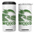 Gulf of Mexico Since 1672 4 in 1 Can Cooler Tumbler Retro Vintage Mexican Beach Forever TS10 One Size: 16 oz White Print Your Wear