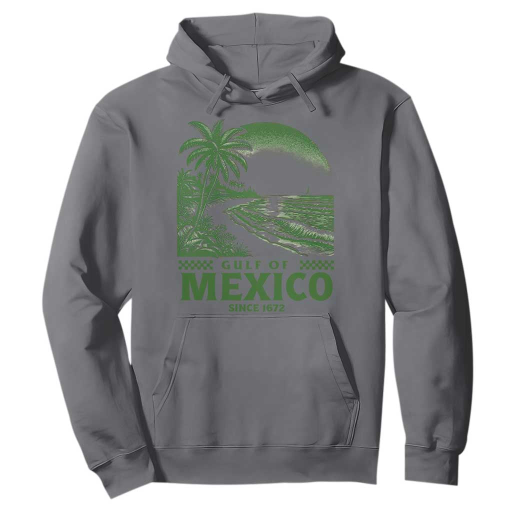 Gulf of Mexico Since 1672 Hoodie Retro Vintage Mexican Beach Forever TS10 Charcoal Print Your Wear