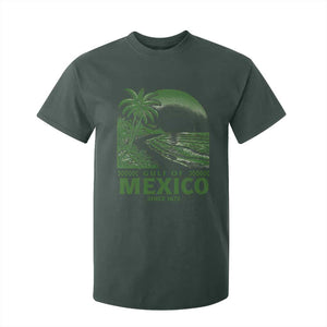 Gulf of Mexico Since 1672 T Shirt For Kid Retro Vintage Mexican Beach Forever TS10 Dark Forest Green Print Your Wear