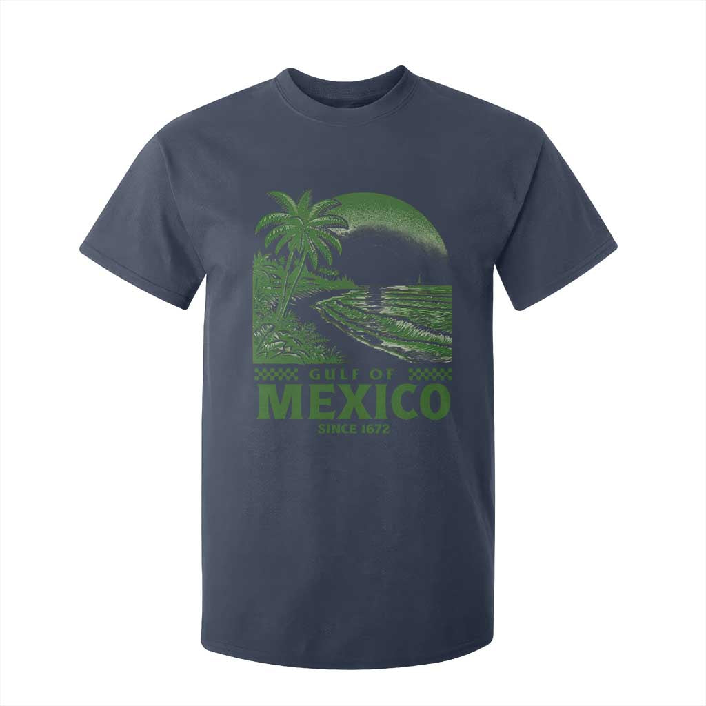 Gulf of Mexico Since 1672 T Shirt For Kid Retro Vintage Mexican Beach Forever TS10 Navy Print Your Wear