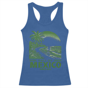Gulf of Mexico Since 1672 Racerback Tank Top Retro Vintage Mexican Beach Forever TS10 Royal Blue Print Your Wear