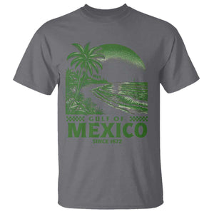 Gulf of Mexico Since 1672 T Shirt Retro Vintage Mexican Beach Forever TS10 Charcoal Print Your Wear