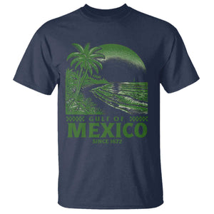 Gulf of Mexico Since 1672 T Shirt Retro Vintage Mexican Beach Forever TS10 Navy Print Your Wear