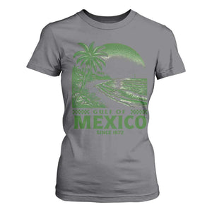 Gulf of Mexico Since 1672 T Shirt For Women Retro Vintage Mexican Beach Forever TS10 Charcoal Print Your Wear