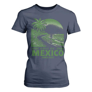 Gulf of Mexico Since 1672 T Shirt For Women Retro Vintage Mexican Beach Forever TS10 Navy Print Your Wear