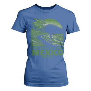 Gulf of Mexico Since 1672 T Shirt For Women Retro Vintage Mexican Beach Forever TS10 Royal Blue Print Your Wear