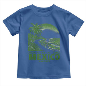 Gulf of Mexico Since 1672 Toddler T Shirt Retro Vintage Mexican Beach Forever TS10 Royal Blue Print Your Wear