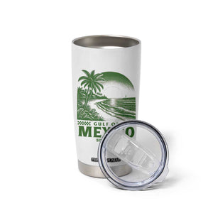Gulf of Mexico Since 1672 Tumbler Cup Retro Vintage Mexican Beach Forever TS10 Print Your Wear