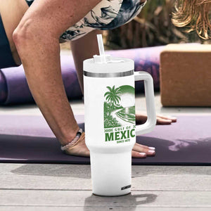 Gulf of Mexico Since 1672 Tumbler With Handle Retro Vintage Mexican Beach Forever TS10 Print Your Wear