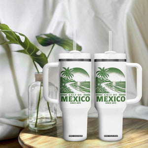 Gulf of Mexico Since 1672 Tumbler With Handle Retro Vintage Mexican Beach Forever TS10 Print Your Wear