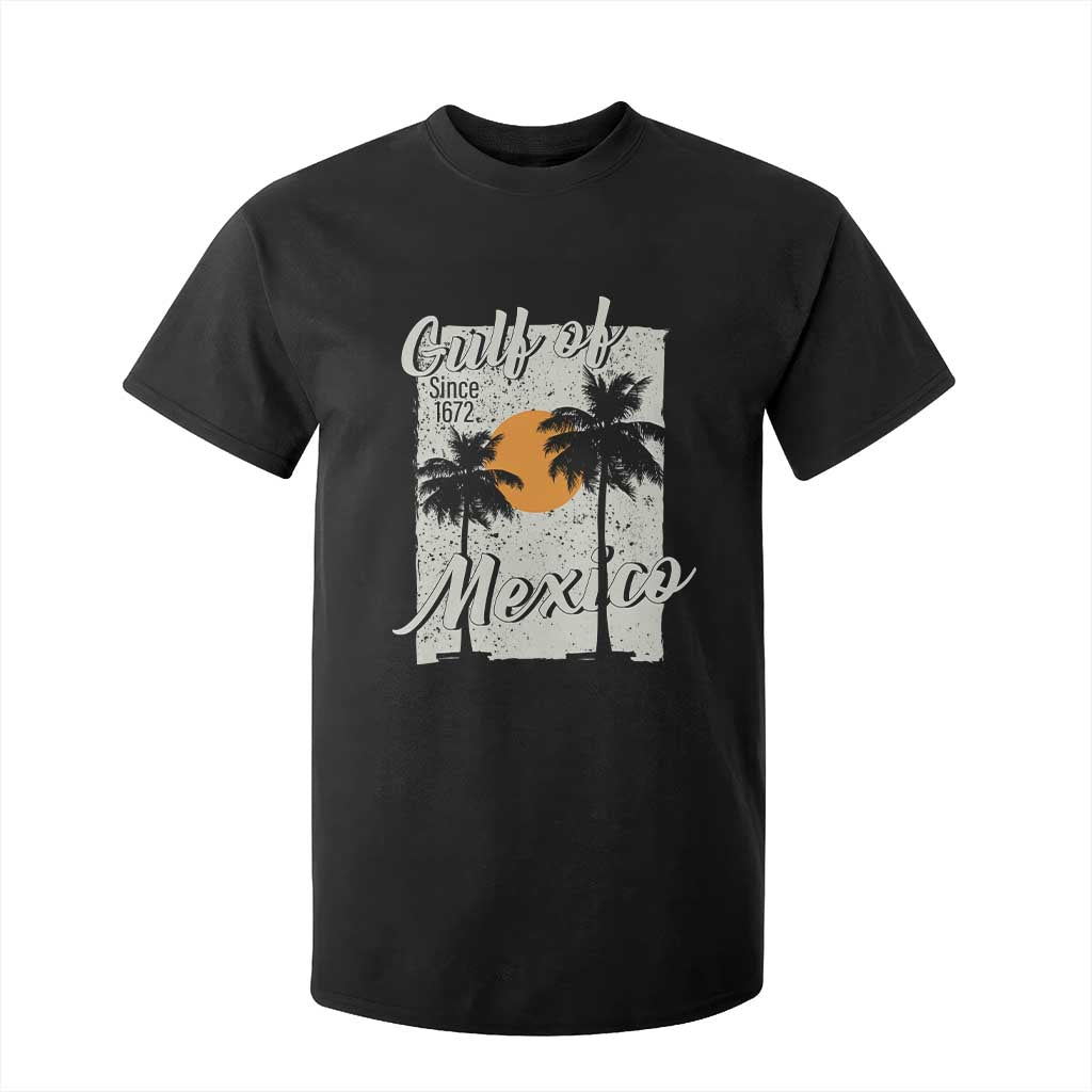 Gulf of Mexico T Shirt For Kid Since 1672 Beach Vibes TS10 Black Print Your Wear