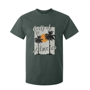 Gulf of Mexico T Shirt For Kid Since 1672 Beach Vibes TS10 Dark Forest Green Print Your Wear