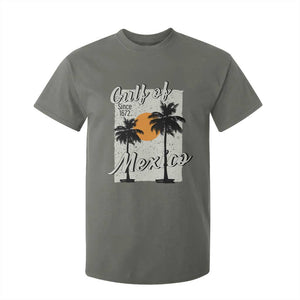 Gulf of Mexico T Shirt For Kid Since 1672 Beach Vibes TS10 Military Green Print Your Wear