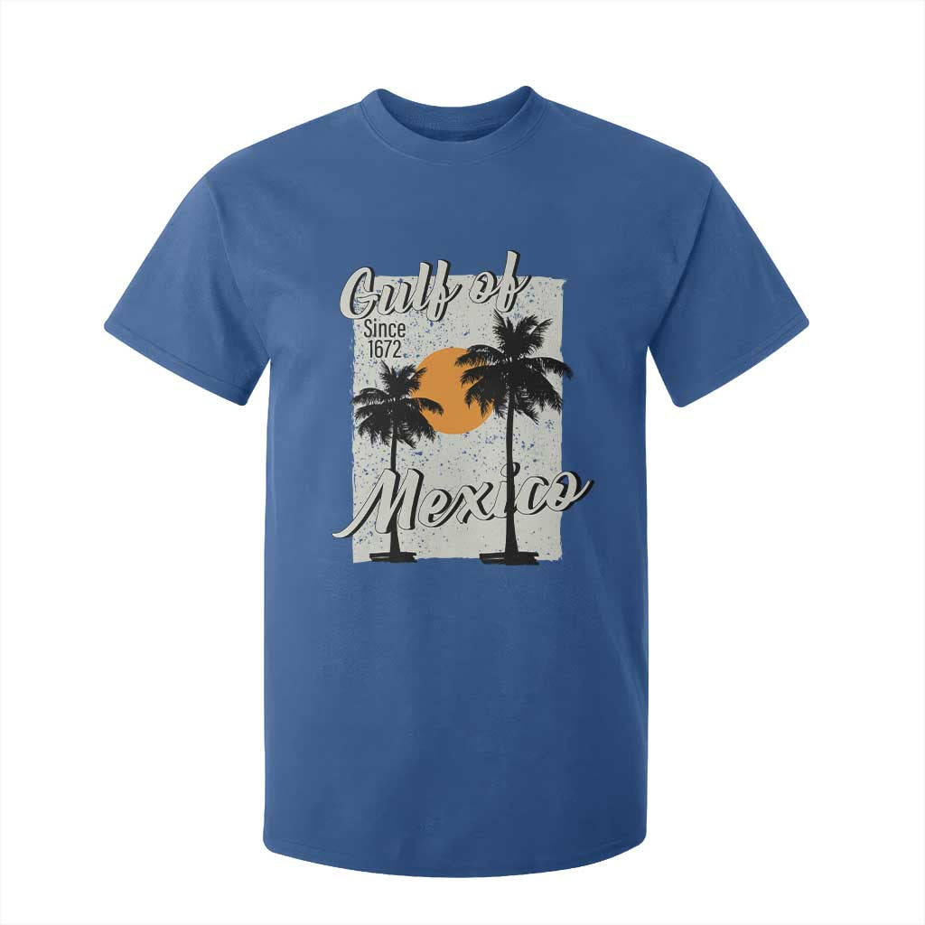 Gulf of Mexico T Shirt For Kid Since 1672 Beach Vibes TS10 Royal Blue Print Your Wear