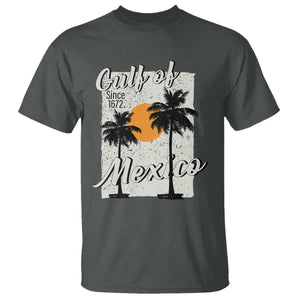 Gulf of Mexico T Shirt Since 1672 Beach Vibes TS10 Dark Heather Print Your Wear