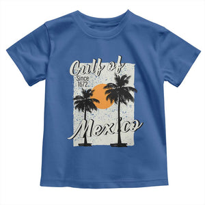 Gulf of Mexico Toddler T Shirt Since 1672 Beach Vibes TS10 Royal Blue Print Your Wear