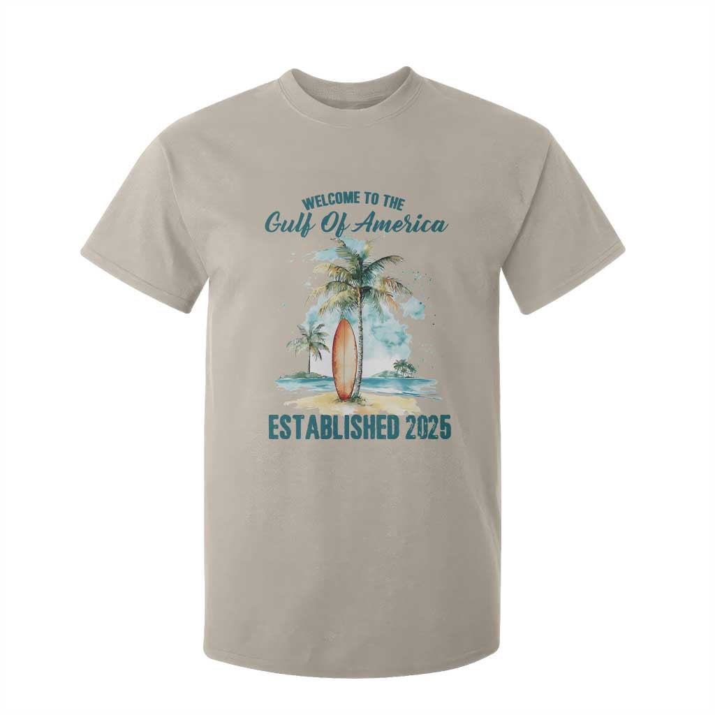Welcome To America's Gulf T Shirt For Kid Established 2025 Retro Vintage Beach TS10 Sand Print Your Wear