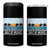 Gulf of Mexico 4 in 1 Can Cooler Tumbler Retro Beach Vibes TS10 One Size: 16 oz Black Print Your Wear