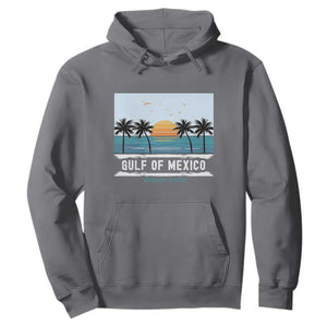 Gulf of Mexico Hoodie Retro Beach Vibes TS10 Charcoal Print Your Wear